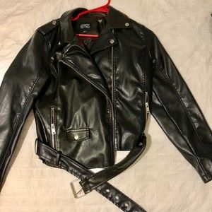 Faux leather Moro jacket